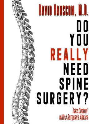 cover image of Do You Really Need Spine Surgery?